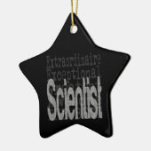 Wetenschapper Extraordinaire Keramisch Ornament (Links)