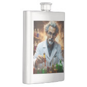 Wetenschapper in een laboratorium die drankjes men flacon (Rechts)