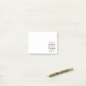 Wetenschapper in Opleiding voor Jonge Wetenschappe Post-it® Notes (Op bureau)
