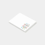 Wetenschapper in Opleiding voor Jonge Wetenschappe Post-it® Notes (Schuin)