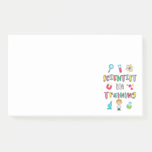 Wetenschapper in Opleiding voor Jonge Wetenschappe Post-it® Notes