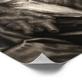 wetenschapper Isaac Newton portret Poster (Hoek)