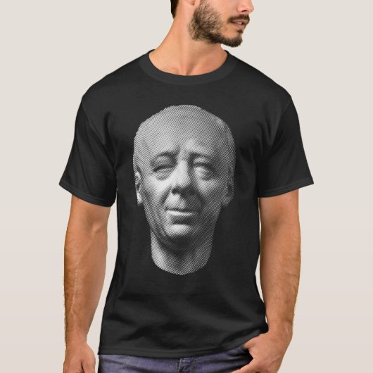 wetenschapper Leonhard Euler, portret T-shirt (Voorkant)
