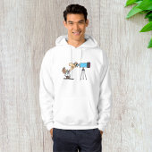 Wetenschapper met Telescope Astronomy Science Humo Hoodie