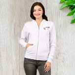 Wetenschapper met Telescope Astronomy Science Humo Hoodie<br><div class="desc">Stap het universum in met onze Women's Full-Zip Hoodie, met een fascinerende afbeelding van een astronoom die door een telescoop kijkt. Perfect voor zowel sterrenkijkers als dromers, deze hoodie combineert comfort met kosmische nieuwsgierigheid. Deze hoodie is gemaakt van zachte, hoogwaardige stof en is ontworpen voor zowel warmte als stijl, waardoor...</div>