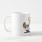 Wetenschapper met Telescope Astronomy Science Humo Koffiemok (Links)