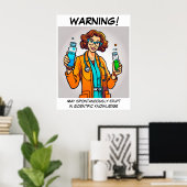 Wetenschapper Print (Thuiskantoor)
