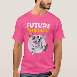 Wetenschapper Ruimtereizen Raket Dabbing Toekomst T-shirt