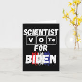 Wetenschapper stemt op Biden Kaart (Gele Bloem)