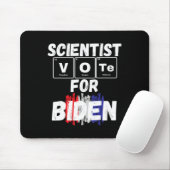 Wetenschapper stemt op Biden Muismat (Met muis)