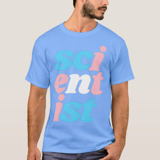 wetenschapper transverticaal , geen grens t-shirt