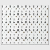 Wetenschappers Cadeaupapier (Vlak)