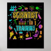 Wetenschappers in de opleiding Kinderen Poster (Voorkant)