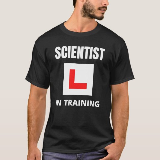 Wetenschappers in opleiding t-shirt (Voorkant)
