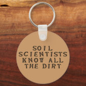 Wetenschappers kennen alle vuil sleutelhanger (Voorkant)