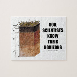 Wetenschappers kennen hun horizon legpuzzel