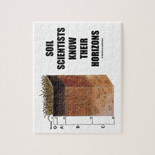 Wetenschappers kennen hun horizon legpuzzel (Verticaal)