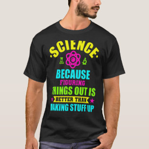 Wetenschappers Kinder Mannen Vrouwen Koel Wetensch T-shirt