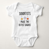 Wetenschappers maken de Schattigee baby's - Funny  Romper (Voorkant)