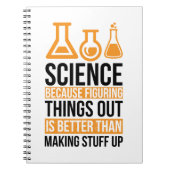 Wetenschappers van laboratoriumtechnici notitieboek (Voorkant)