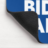 Wetenschappers voor Biden Harris Custom Text Blue Muismat (Hoek)