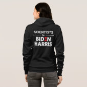 Wetenschappers voor de aangepaste tekst van Biden Hoodie (Achterkant volledig)