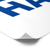 Wetenschappers voor de aangepaste tekst van Biden  Poster (Hoek)