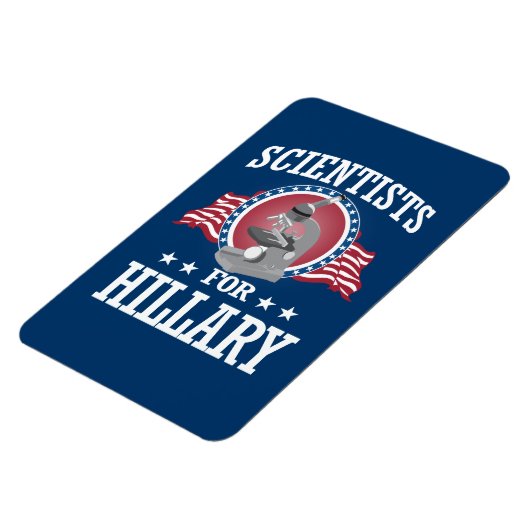 WETENSCHAPPERS VOOR HILLARY MAGNEET (Linkerzijde)