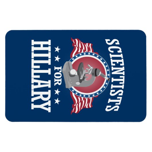 WETENSCHAPPERS VOOR HILLARY MAGNEET (Horizontaal)