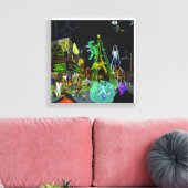 Wetenschappers zijn ontuchbaar canvas afdruk (Insitu (Woonkamer))