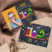 wetenschaps - verjaardagsfoto kaart