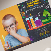 wetenschaps - verjaardagsfoto kaart