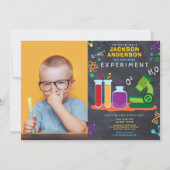 wetenschaps - verjaardagsfoto kaart (Voorkant)