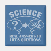 Wetenschapsantwoorden op aangepaste magneet (Voorkant)