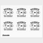 Wetenschapsantwoorden op aangepaste stickers (Vel)