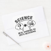 Wetenschapsantwoorden op aangepaste stickers (Envelop)
