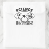 Wetenschapsantwoorden op aangepaste stickers (Tas)
