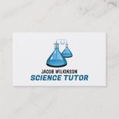 Wetenschapsbegeleiders, wetenschapsleraar, leraar visitekaartje (Voorkant)