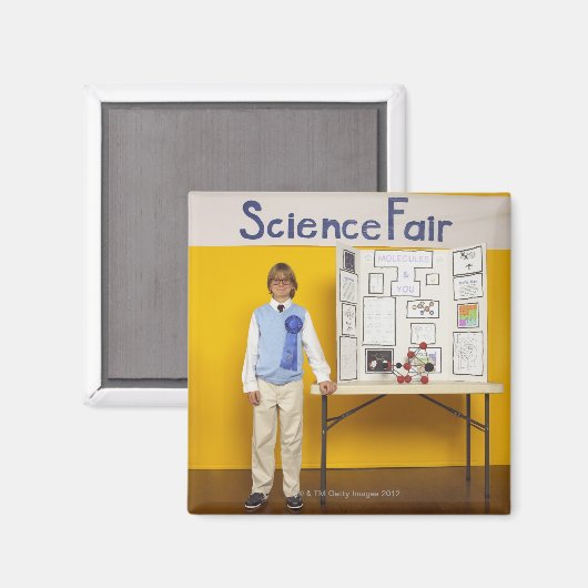 Wetenschapsbeurs Magneet (Voorkant / Achterkant)