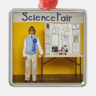 Wetenschapsbeurs Metalen Ornament