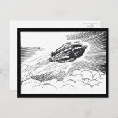  wetenschapscampagne in de wolken briefkaart (Voorkant / Achterkant)