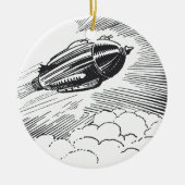  wetenschapscampagne in de wolken keramisch ornament (Voorkant)