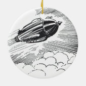  wetenschapscampagne in de wolken keramisch ornament (Achterkant)