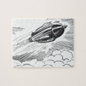 wetenschapscampagne in de wolken legpuzzel (Horizontaal)