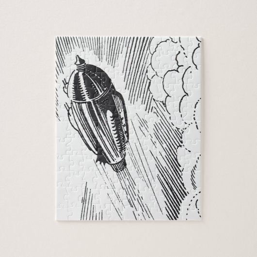  wetenschapscampagne in de wolken legpuzzel (Verticaal)