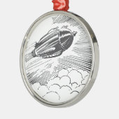  wetenschapscampagne in de wolken metalen ornament (Links)