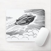  wetenschapscampagne in de wolken muismat (Met muis)