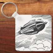  wetenschapscampagne in de wolken sleutelhanger (Voorkant)