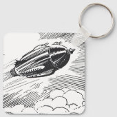  wetenschapscampagne in de wolken sleutelhanger (Achterkant)