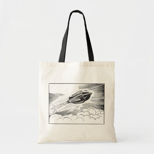  wetenschapscampagne in de wolken tote bag (Voorkant)